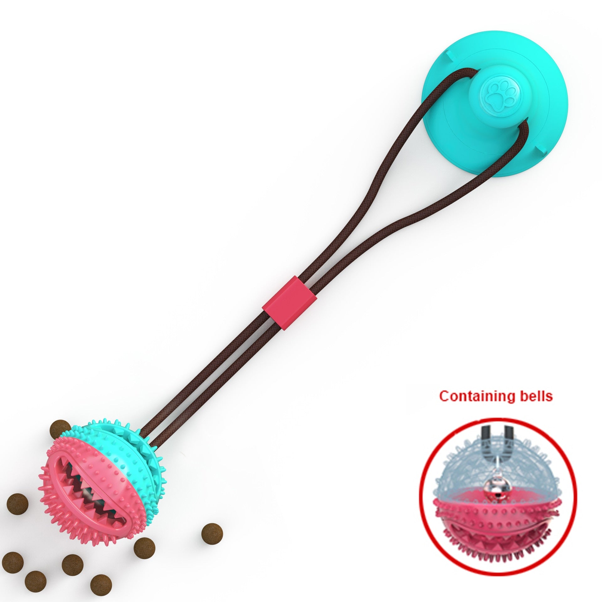 Silicon Suction Interactive Dog Ball
