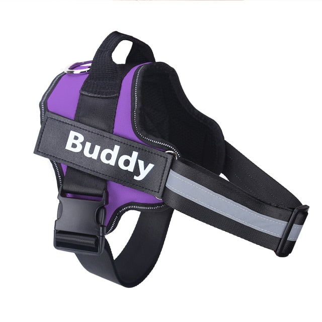 NO PULL Reflective Breathable Dog Harness