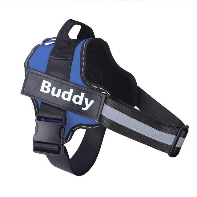 NO PULL Reflective Breathable Dog Harness