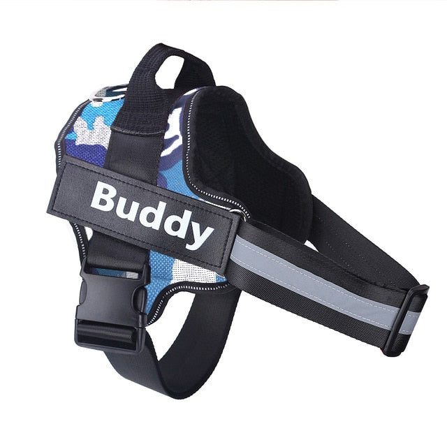 NO PULL Reflective Breathable Dog Harness