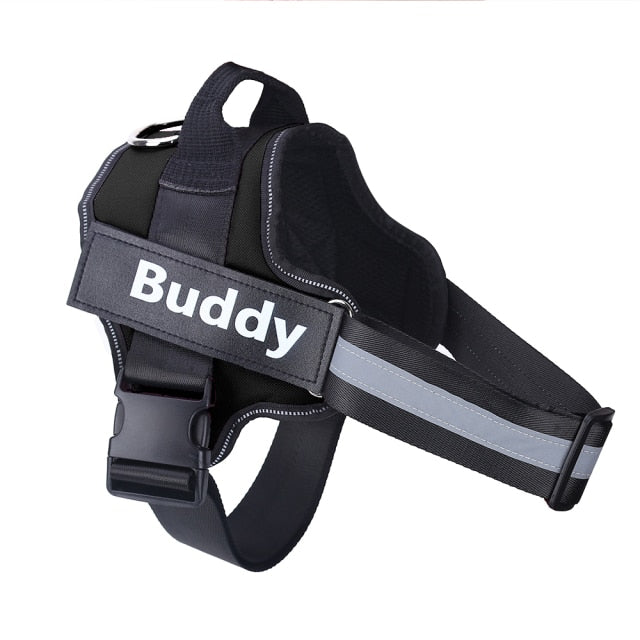 NO PULL Reflective Breathable Dog Harness