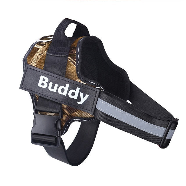NO PULL Reflective Breathable Dog Harness